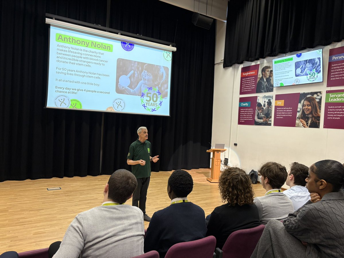 ChelseaAcad6thForm (@chelseaacad6th) on Twitter photo We are delighted to welcome Eric back to <a href="/chelseaacademy/">Chelsea Academy</a> to speak to our Year 12 students this morning in our Sixth Form lecture about <a href="/AnthonyNolan/">Anthony Nolan</a> and organ donation, stem cell and blood donation We are delighted to welcome Eric back to <a href="/chelseaacademy/">Chelsea Academy</a> to speak to our Year 12 students this morning in our Sixth Form lecture about <a href="/AnthonyNolan/">Anthony Nolan</a> and organ donation, stem cell and blood donation