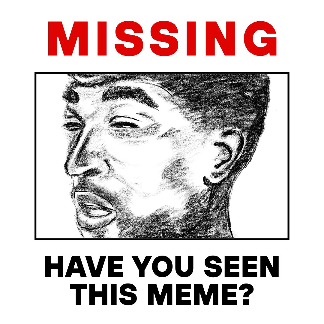 If you've seen this iconic NBA meme anywhere, please get in touch 🙏🏿

From executive producers LeBron James and Maverick Carter, starring <a href="/KingJosiah54/">Josiah Johnson</a> and @NonProfitComic, and partnering with <a href="/starrylemonlime/">Starry</a>, #MemesAndNightmares is now streaming on <a href="/hulu/">Hulu</a>.