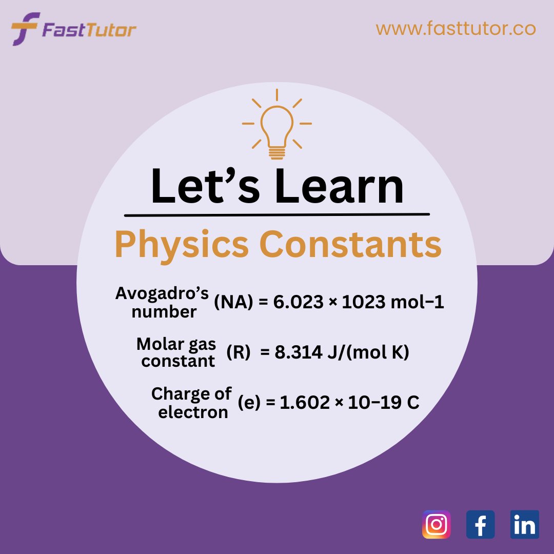 itsfasttutor's tweet photo. Let's Learn..😊.
Physics Constants.

#physics #Exams #student #Nani #tuitionfees #calculus #mathtrick #paofc #ofsted #Epstein #Tutor #physicsformulas #teachers #edtech #KARINA #Burberry #exams #elearning #maths #viral #onlinetutotring #file #kripto #courses #FastTutor #letslearn https://t.co/xQvMetrX1E