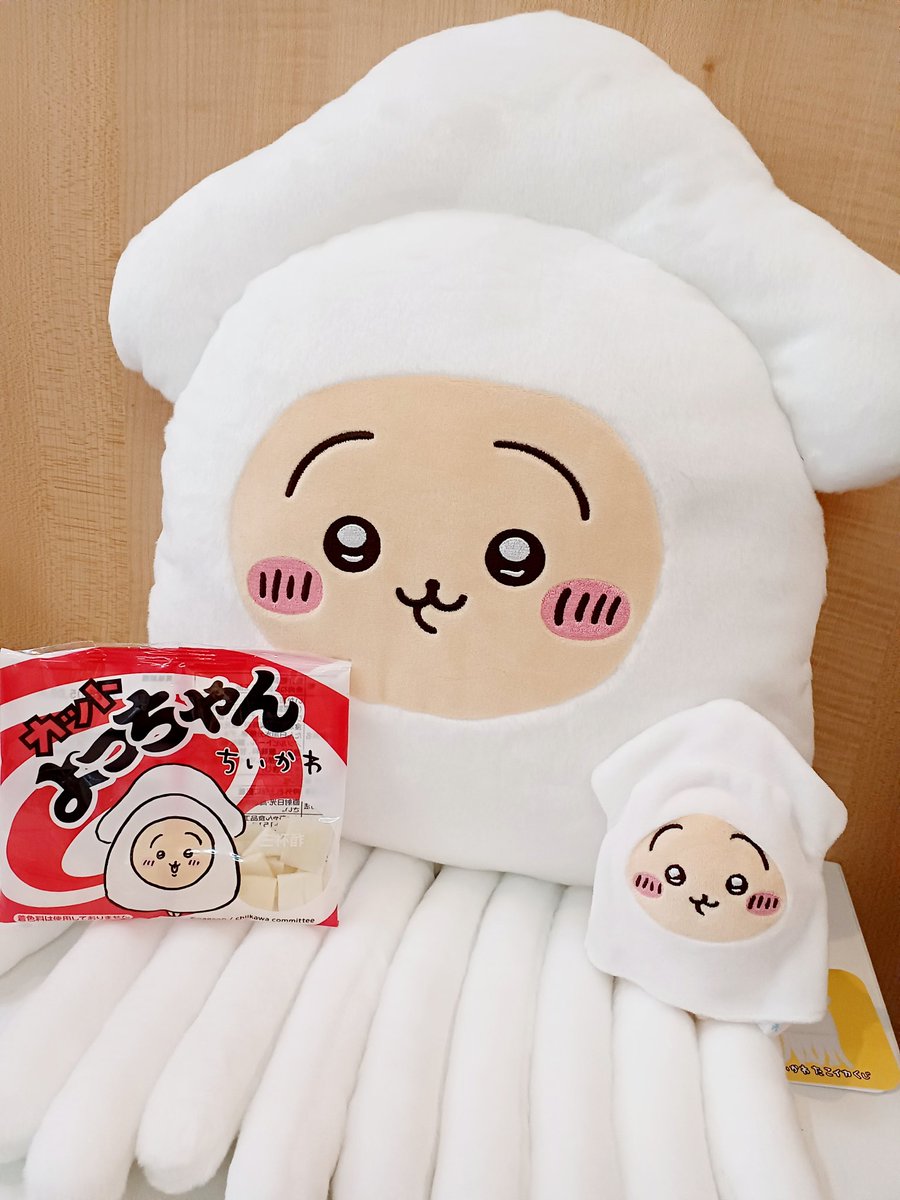 テーブルにちいかわ、ハチワレを座らせたい！ 「ちいかわ たこ