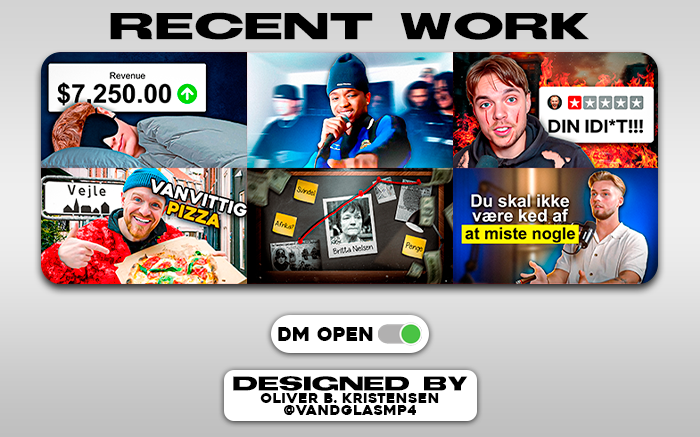 Oliver | Thumbnail Designer tweet media