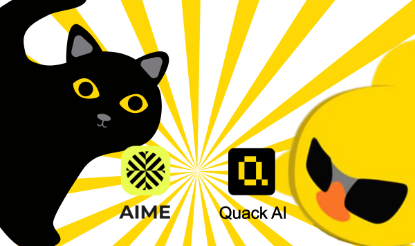 🧡Quack AI x AIME Protocol 💛

We’re excited to team up with Quack AI <a href="/QuackAI_AI/">Quack AI</a>  built on <a href="/Duck_Chain/">DuckChain</a> and backed by @TONScaleLabs. Together, we’re building AI-Powered Governance Infrastructure to revolutionize decentralized decision-making.

What Are We Building?

⛓️ Onchain AI