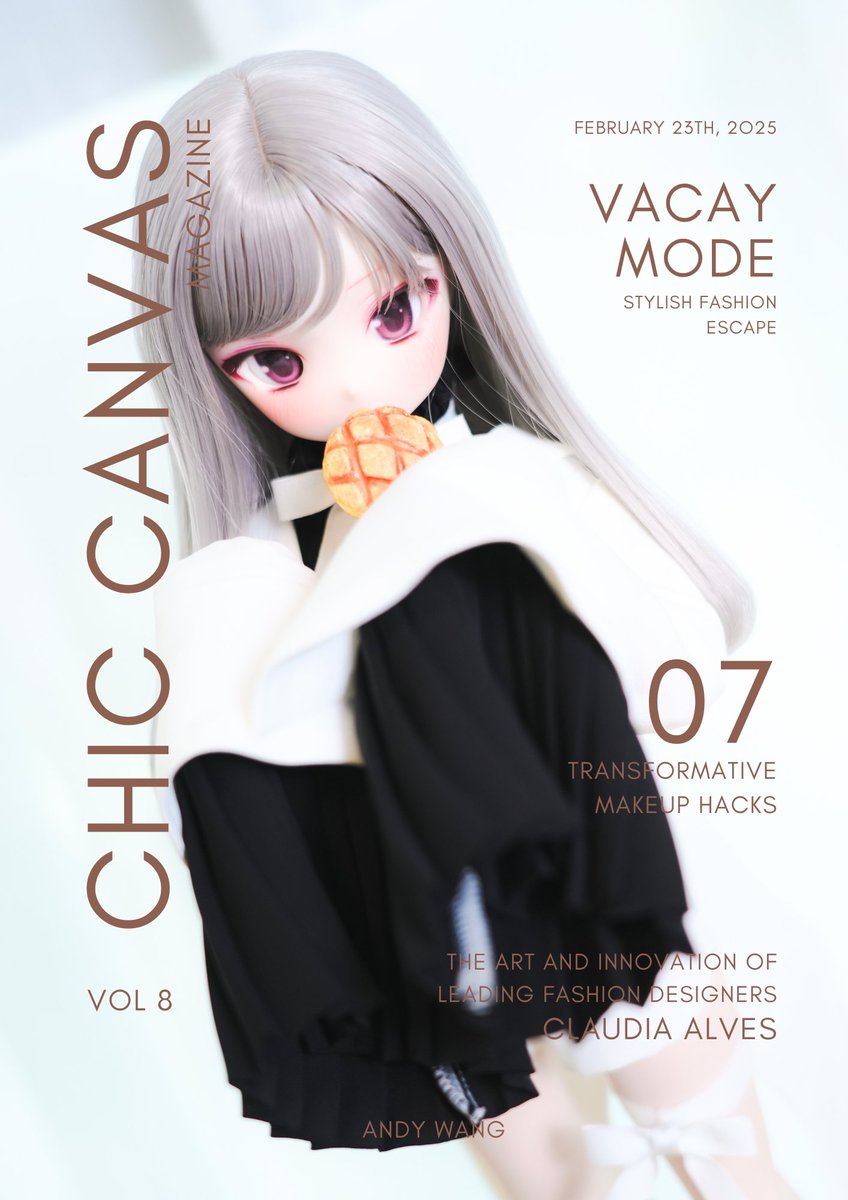 b40514's tweet photo. 🍞
雑誌の表紙モデル (偽)
#FWっ娘
#솜송솜샵
#CSCustom https://t.co/SupEOuZHNN