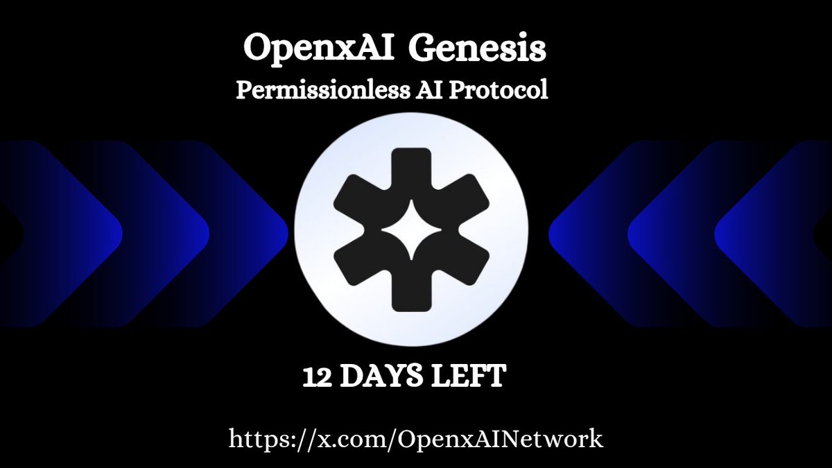 MaxzyPendragon's tweet image. Time is running out—just 12 days until the Genesis event, where #DecentralizedAI makes its unstoppable debut. No permission needed from Big Tech.

 Be part of it: cstu.io/f7fce7 #OpenxAI #Xnode