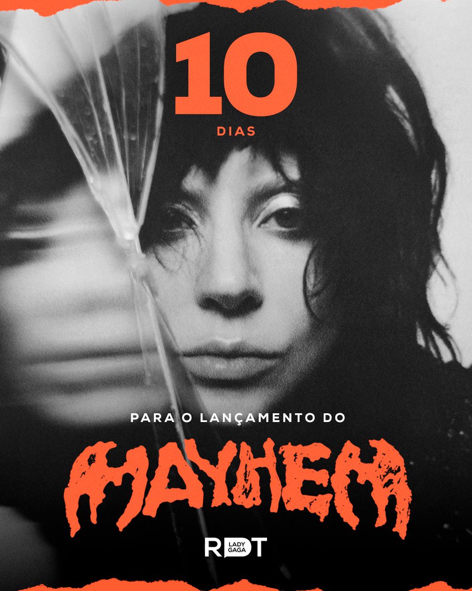 RDTLadyGaga's tweet image. Contagem regressiva iniciada 👹 Faltam apenas 10 dias para o lançamento de “MAYHEM”.

O disco, que já está fazendo história nas plataformas de streaming, conta com 14 faixas, incluindo “Abracadabra”!

👉 Nesse mesmo dia, a RDT Party desembarca em São Paulo para uma festa que…