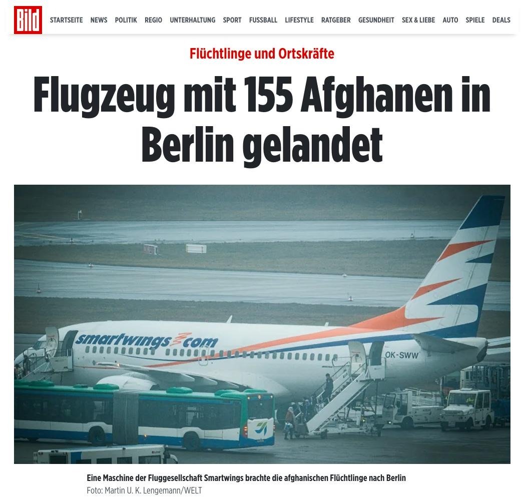 Es geht einfach so weiter! Statt mit Grünen, SPD &amp;  FDP über eine Reform der Schuldenbremse zu diskutieren, wäre es Merz' erste Aufgabe, jegliche Koalitionsverhandlungen daran zu knüpfen, dass ab sofort kein Afghane mehr ins Land eingeflogen &amp; unsere Grenze geschützt wird.