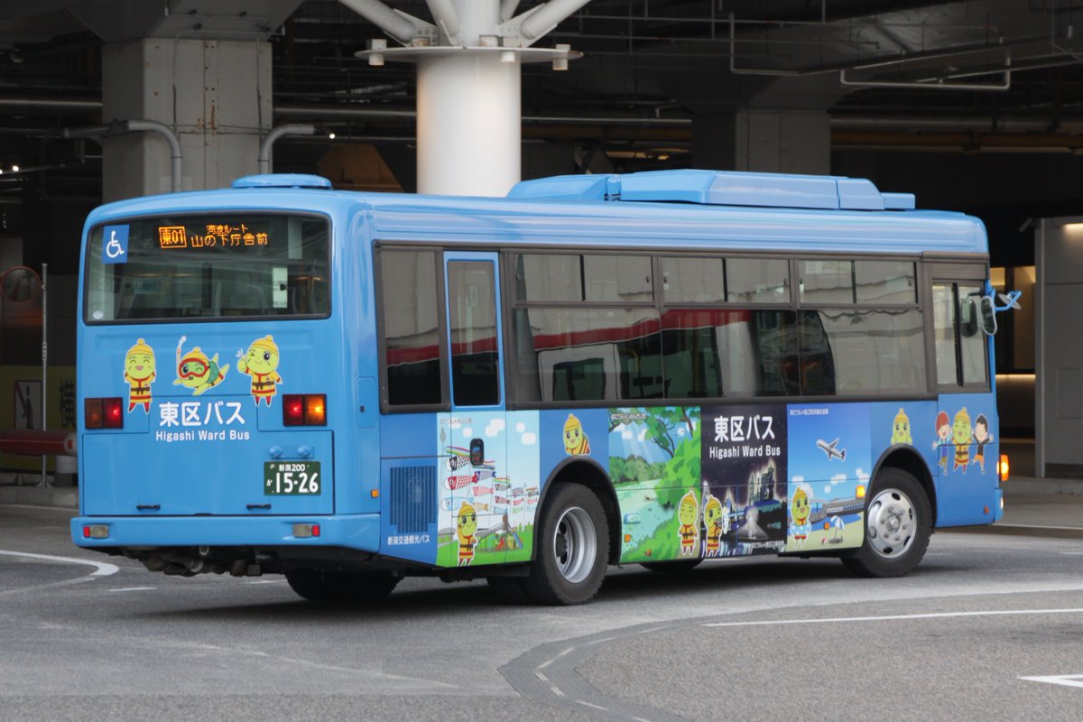 新潟交通観光バス（東区バス） メーカー・形式：日野 PDG-KR234J2 新潟