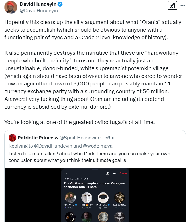 DavidHundeyin's tweet photo. I did NOT delete this post.

Something very suspicious is happening on this platform! @elonmusk if you want me to leave your platform, then ban my account.

How on earth are my tweets getting deleted without my knowledge?!!! https://t.co/lomwgA4eNB