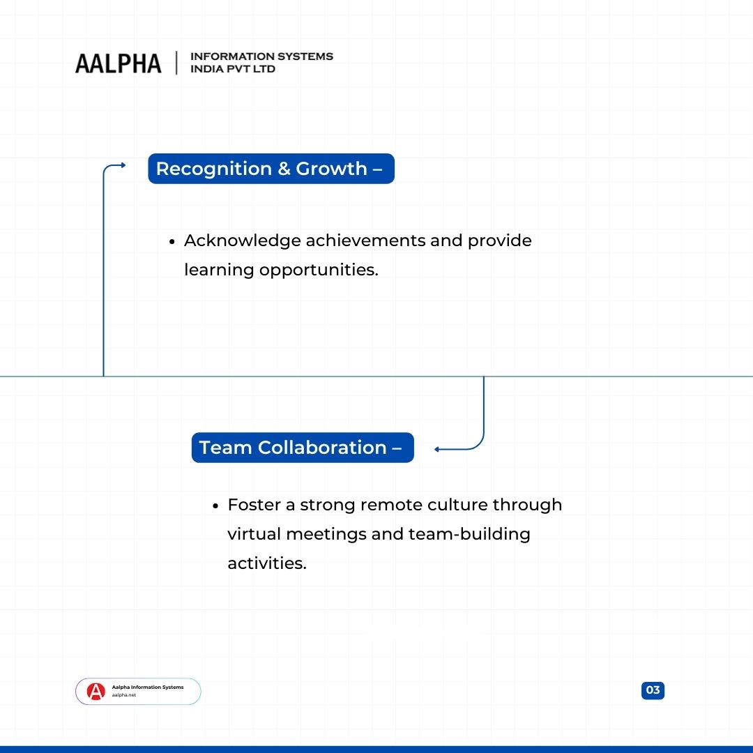 aalphaindia's tweet image. Keeping remote developers motivated and engaged is crucial for higher productivity, better quality work, lower turnover, and a positive company culture.

Here’s how you can achieve it!

#remotedevelopers