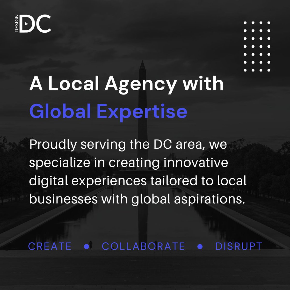 DesignInDC's tweet photo. Big ideas start here and go everywhere. ๐โจ Weโre passionate about transforming businesses through creativity and innovation, helping them thrive in a connected world.
Ready to elevate your digital game?
#DigitalTransformation #DesignInDC #CreativeStrategy #InnovateBoldly https://t.co/DvIdirzyxx