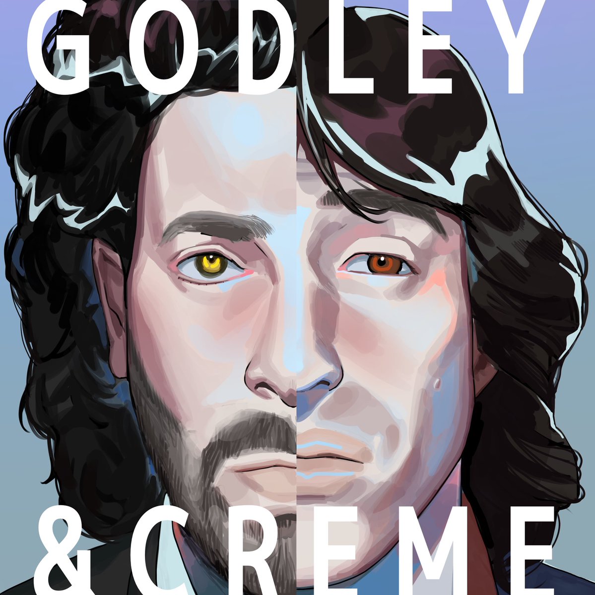 tebasakidehonki's tweet photo. ゴドレイ&amp;クレーム（Godley&amp;Creme） https://t.co/s8QIAjGsQu