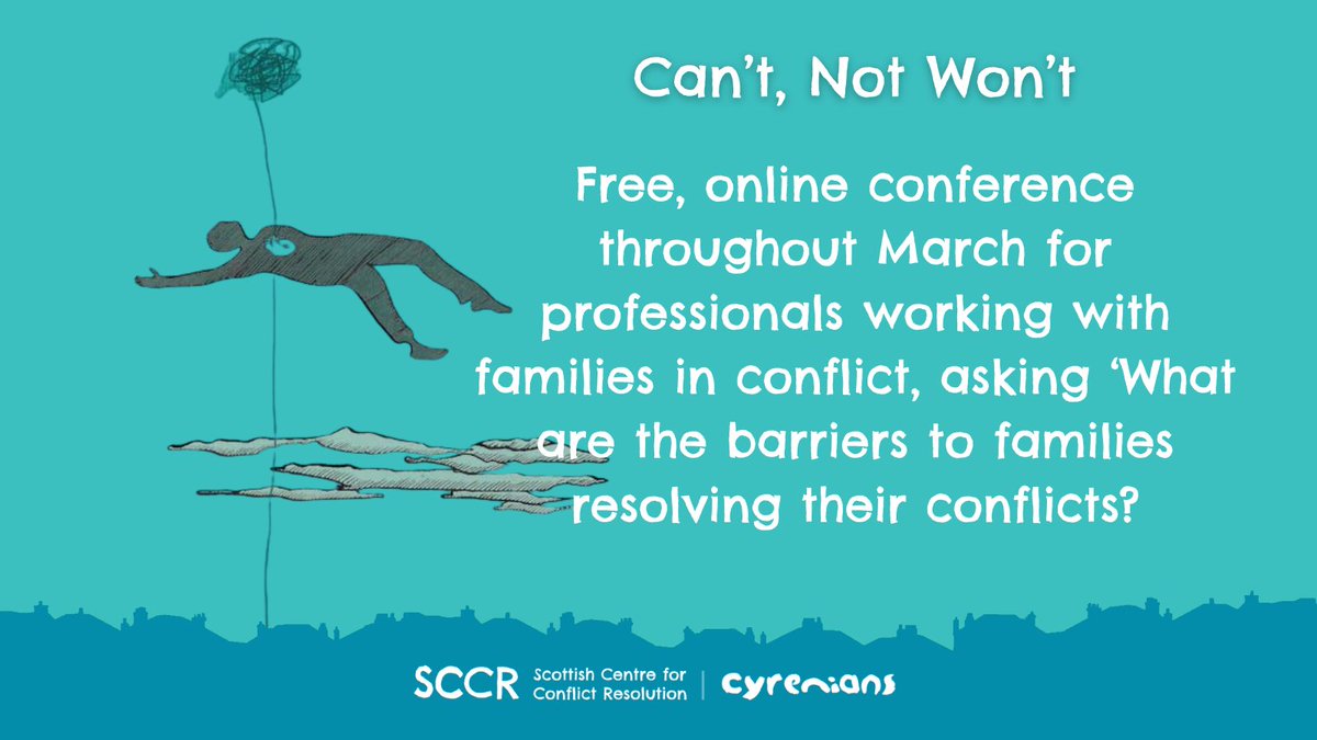 SCCR (Cyrenians) (@sccrcentre) on Twitter photo Throughout March, <a href="/SCCRCentre/">SCCR (Cyrenians)</a> is holding free & online events for professionals who work with young people and families in conflict. Subjects covered include screen time, neurodiversity & mental health in schools. For more info and to reserve places: tinyurl.com/4rspp38b Throughout March, <a href="/SCCRCentre/">SCCR (Cyrenians)</a> is holding free & online events for professionals who work with young people and families in conflict. Subjects covered include screen time, neurodiversity & mental health in schools. For more info and to reserve places: tinyurl.com/4rspp38b