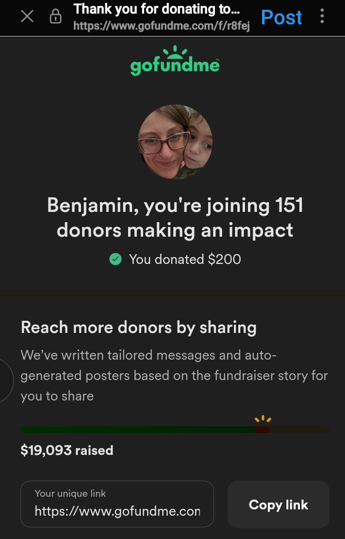 You did it against...