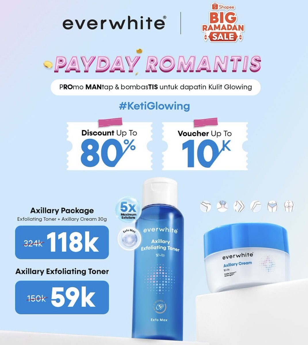 Everwhite official tweet media
