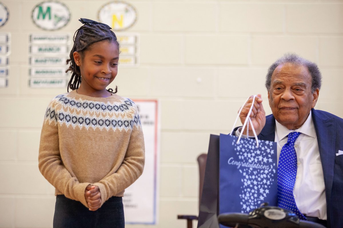 Dwight Hutson (@dehutson7) on Twitter photo Thank you to the <a href="/APS_SarahSmith/">SarahSmithElementary</a> Black History Month Committee for bringing Civil Rights Icon, former Atlanta Mayor, and Ambassador - Andrew Young to visit our students. The students were ecstatic that they had an opportunity to meet him! <a href="/apsupdate/">ATL Public Schools</a> Thank you to the <a href="/APS_SarahSmith/">SarahSmithElementary</a> Black History Month Committee for bringing Civil Rights Icon, former Atlanta Mayor, and Ambassador - Andrew Young to visit our students. The students were ecstatic that they had an opportunity to meet him! <a href="/apsupdate/">ATL Public Schools</a>