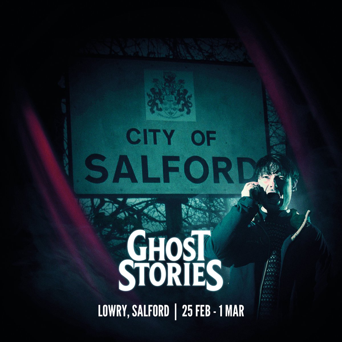 This week, we’re bringing Ghost Stories to Salford <a href="/The_Lowry/">Lowry</a> until Saturday 1 March👻

Final tickets remain! Dare you book? Link in our bio 🎟️#GhostStoriesPlay