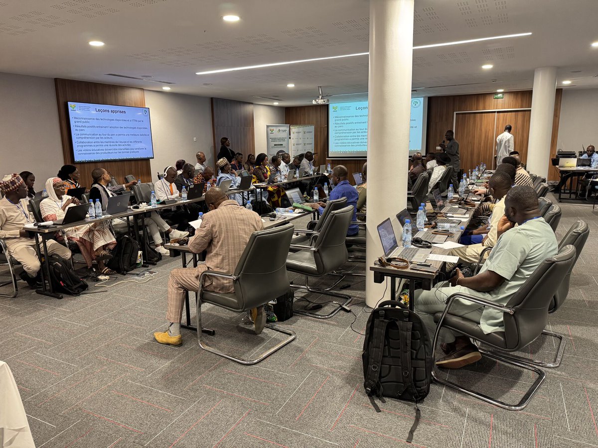 #HappeningNow in Dakar! <a href="/CORAFNews/">CORAF</a> Agricultural Technology Parks Meeting (Feb 25-27, 2025) brings together experts from 🇧🇫🇲🇱🇳🇪🇹🇬🇬🇭🇹🇩🇸🇱🇸🇳 to review 2024 progress, plan 2025 activities &amp; boost agricultural resilience across West &amp; Central Africa. 

#Technopark #FSRP_WestAfrica