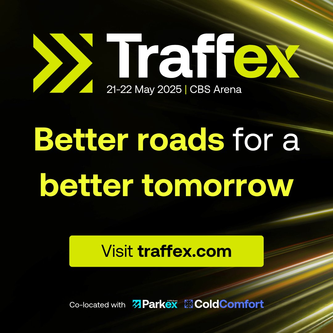 Traffex (@traffex) on Twitter photo Traffex returns to the CBS Arena in Coventry on 21-22 May with headline content partner <a href="/NationalHways/">National Highways</a>.
Secure your free ticket > shorturl.at/Cltau
🚦 Traffex 2025
📆 21-22 May 2025
📍 CBS Arena, Coventry
🎟️ Register Free Traffex returns to the CBS Arena in Coventry on 21-22 May with headline content partner <a href="/NationalHways/">National Highways</a>.
Secure your free ticket > shorturl.at/Cltau
🚦 Traffex 2025
📆 21-22 May 2025
📍 CBS Arena, Coventry
🎟️ Register Free