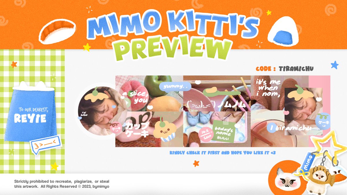 bymimyo's tweet image. help repOst? makaci yaa 🐞

🐈 mimo bawa layout RS : special rei 🍓 yang sudah siap untuk kamu jemput ⭐️ 🛒 by DM @ 20.12 WIB 🥎 jangan lupa cek ALT untuk detail lebih lengkapnya yaa . . camat jajan!! 👩🏻‍🍳

tags. #zonauang #zonaba
