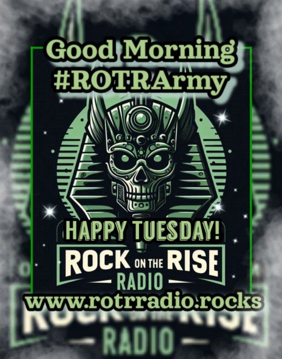 🤘Good morning, #ROTRArmy!🎸  Wishing you an electrifying day ahead, fueled by the power of Modern Secular #HardRock &amp; #Metal. Let's kick-start this day with the unbridled energy that hits the spot. Tune in to Rock On The Rise at rotrradio.rocks 🤘😎🤘#RockLivesHere