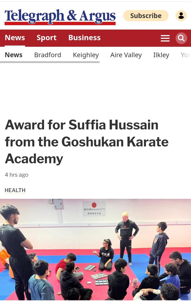 Suffia Hussain (@sophie_hussain) on Twitter photo Thanks <a href="/Bradford_TandA/">Telegraph & Argus</a> for highlighting the work we do and the recognition we received for #ProjectOnGaurd through <a href="/StreetGames/">StreetGames</a>.
Working collectively to reduce #YouthCrime and building #YouthResilience!
#YouthMatter
#YouthEducation
#VAWG
thetelegraphandargus.co.uk/news/24958962.… Thanks <a href="/Bradford_TandA/">Telegraph & Argus</a> for highlighting the work we do and the recognition we received for #ProjectOnGaurd through <a href="/StreetGames/">StreetGames</a>.
Working collectively to reduce #YouthCrime and building #YouthResilience!
#YouthMatter
#YouthEducation
#VAWG
thetelegraphandargus.co.uk/news/24958962.…
