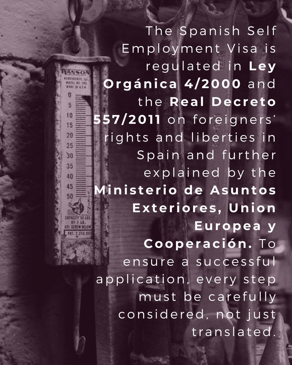 𝗠𝗼𝘃𝗶𝗻𝗴 𝘁𝗼 𝗦𝗽𝗮𝗶𝗻: 𝗨𝗻𝗱𝗲𝗿𝘀𝘁𝗮𝗻𝗱𝗶𝗻𝗴 𝘁𝗵𝗲 𝗦𝗲𝗹𝗳-𝗘𝗺𝗽𝗹𝗼𝘆𝗺𝗲𝗻𝘁 𝗪𝗼𝗿𝗸 𝗩𝗶𝘀𝗮

ℹ️ For more information, contact one of our barristers or lawyers.
✉️ clerk@delcantochambers.com