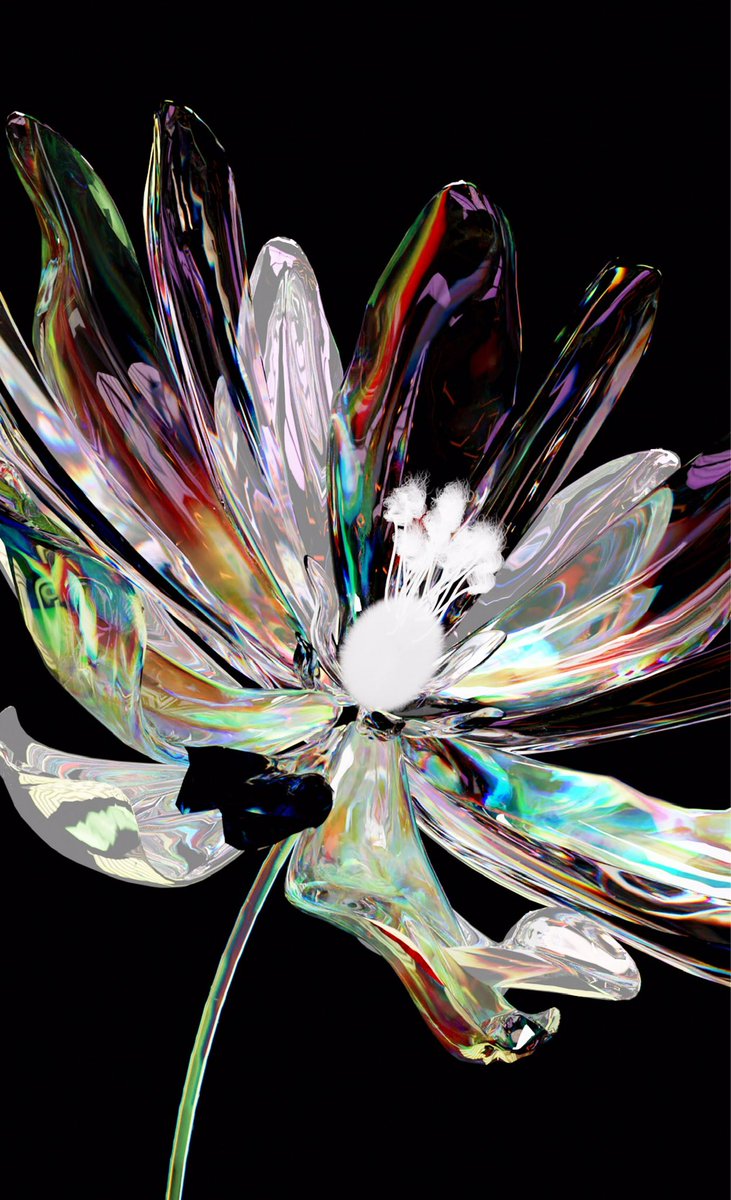 fjwonaru82's tweet photo. Flower 

#3DCG #blender #flower https://t.co/XCC9LMtlsc