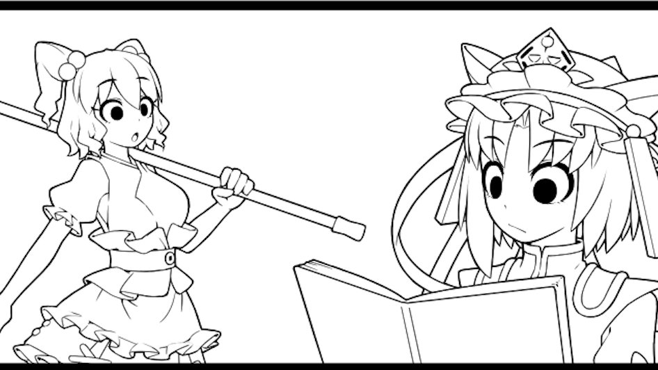 こまえーき4コマ製作中...
完成はだいぶ先になると思います😇 