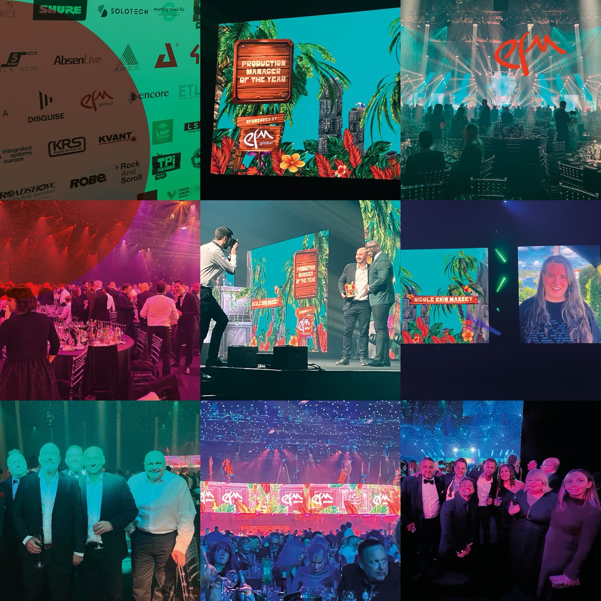 About last night... 

We had a blast at the <a href="/tpimagazine/">TPi</a> Awards last night! Joining 1,800 live event industry professionals celebrating outstanding achievements over the past year.

Huge thanks to the organisers for an unforgettable evening!

#TPiAwards #LiveEvents