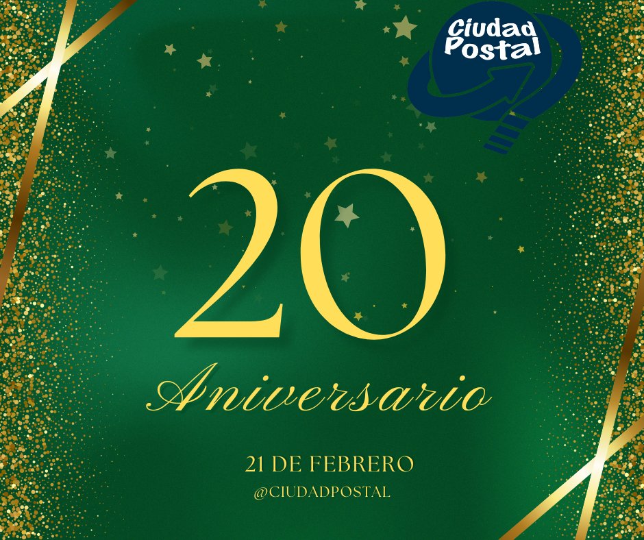 ciudadpostal's tweet photo. 📷 ¡Estamos de fiesta! Gracias por acompañarnos en este viaje. Su confianza y preferencia nos inspiran a seguir adelante. 📷
#CiudadPostal #aniversario #Correo #Zoom #DHL https://t.co/2YojmzpB7g