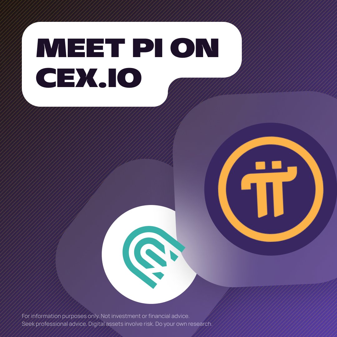 CEX.IO (@cex_io) on Twitter photo ✨ Fresh face on the scene: welcome $PI to CEX•IO! <a href="/PiCoreTeam/">Pi Network</a>
👀 Interested in what this new asset can offer? Check it out and start your next crypto adventure:
💳 Buy Pi with card, Google Pay, or Apple Pay — go.cex.io/nwwi ⬅️
📊 Trade Pi with market and limit ✨ Fresh face on the scene: welcome $PI to CEX•IO! <a href="/PiCoreTeam/">Pi Network</a>
👀 Interested in what this new asset can offer? Check it out and start your next crypto adventure:
💳 Buy Pi with card, Google Pay, or Apple Pay — go.cex.io/nwwi ⬅️
📊 Trade Pi with market and limit