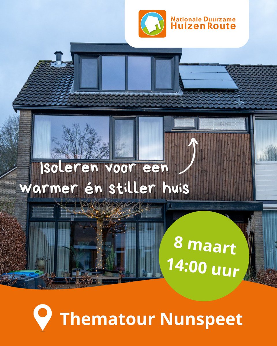 Nationale Duurzame Huizen Route tweet media