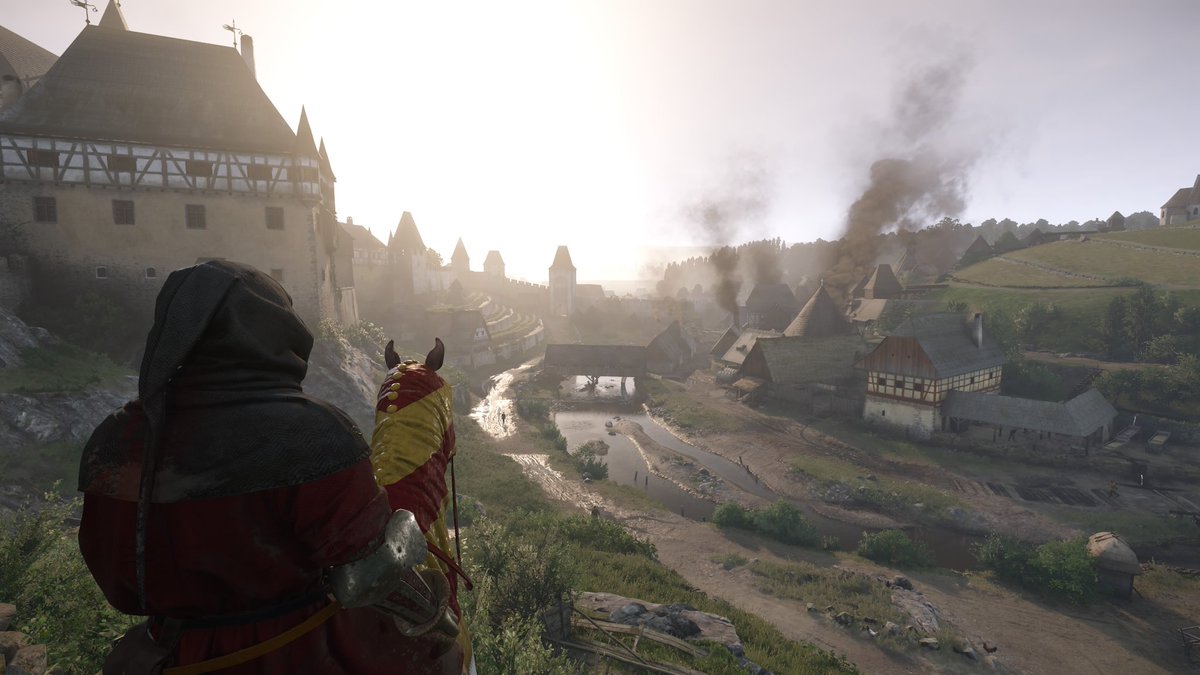 Beauty amidst the chaos.

#KingdomComeDeliverance2 
<a href="/DanielVavra/">Daniel Vávra ⚔</a>