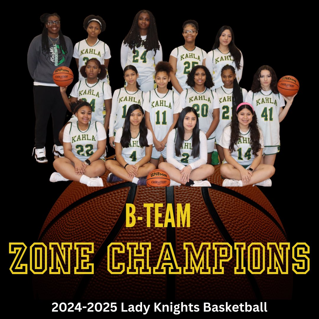 Kahla MS Athletics (@kahla_athletics) on Twitter photo CONGRATS TO OUR LADY KNIGHTS 8TH GRADE B-TEAM!!! West Zone Champions!! 🏆 <a href="/kahlams/">Kahla Middle School</a> <a href="/CFISDAthletics/">CFISDAthletics</a> CONGRATS TO OUR LADY KNIGHTS 8TH GRADE B-TEAM!!! West Zone Champions!! 🏆 <a href="/kahlams/">Kahla Middle School</a> <a href="/CFISDAthletics/">CFISDAthletics</a>