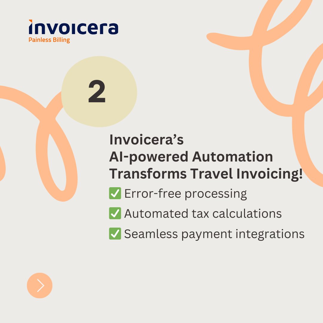 invoicera's tweet image. Struggling with travel invoicing? 

Invoicera’s AI-powered automation eliminates errors, automates tax calculations, and streamlines payments.

Try Invoicera now!👉invoicera.com/?utm_source=Tw…

#TravelInvoicing #AIInvoicing