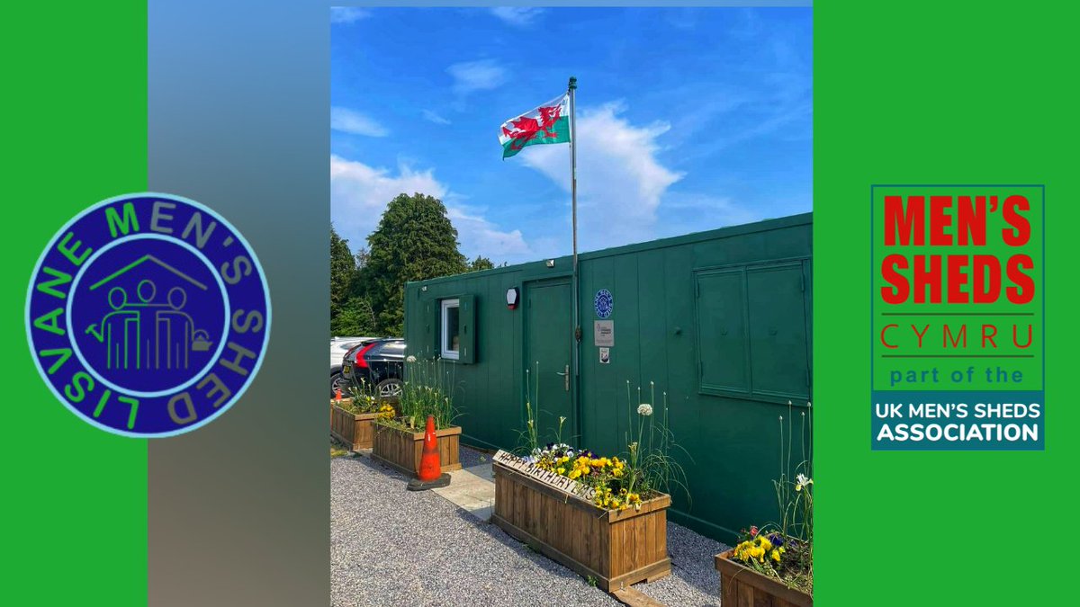 Flying the flag for Wales! The lads at Lisvane Men’s Shed are proudly raising Y Ddraig Goch, because there’s no such thing as too much Welsh spirit!
#RandomActOfWelshness #OnlyInWales #MensSheds #YDDraigGoch #ProudToBeWelsh"#RandomActOfWelshness #StDavidsDay