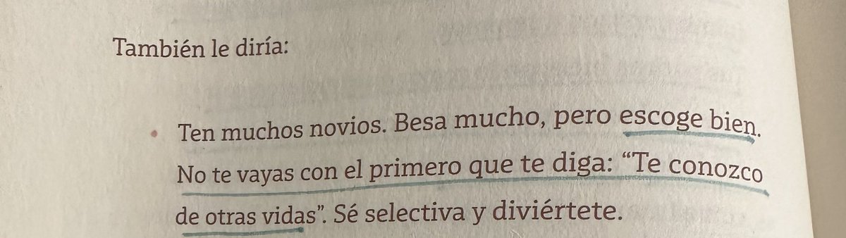 ladanieladel12's tweet photo. Yo leyendo un libro de que le diría a mi niña interior y sale esto 🤣. Gran consejo https://t.co/FjZgL2Twj9