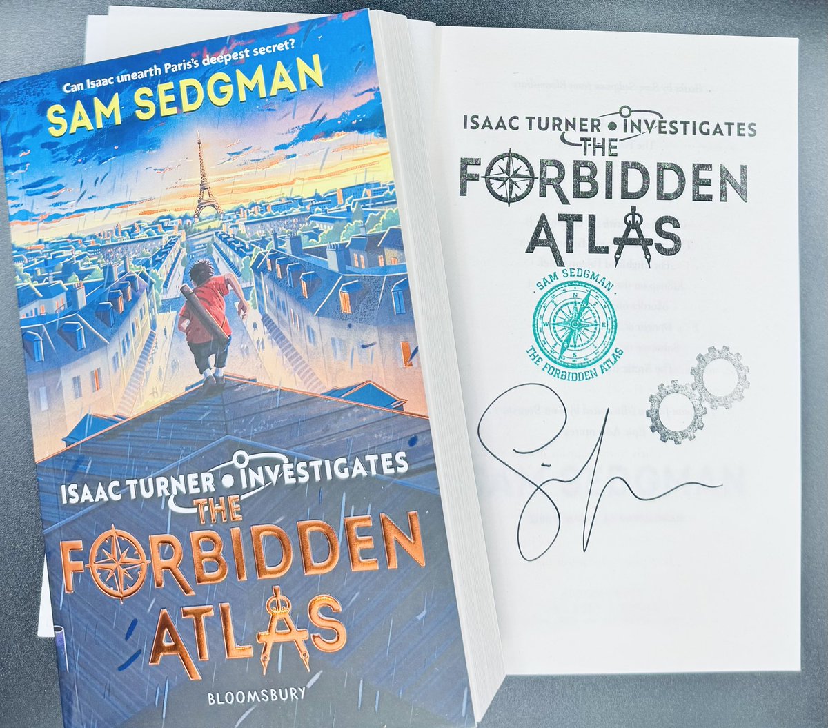 Fox Lane Books 🦊 (@foxlanebooks) on Twitter photo We have #Signed & stamped copies of The Forbidden Atlas by <a href="/samuelsedgman/">Sam Sedgman</a>
The exhilarating sequel to The Clockwork Conspiracy, Isaac Turner is back for another action-packed mystery adventure
foxlanebooks.co.uk/product-page/t… We have #Signed & stamped copies of The Forbidden Atlas by <a href="/samuelsedgman/">Sam Sedgman</a>
The exhilarating sequel to The Clockwork Conspiracy, Isaac Turner is back for another action-packed mystery adventure
foxlanebooks.co.uk/product-page/t…