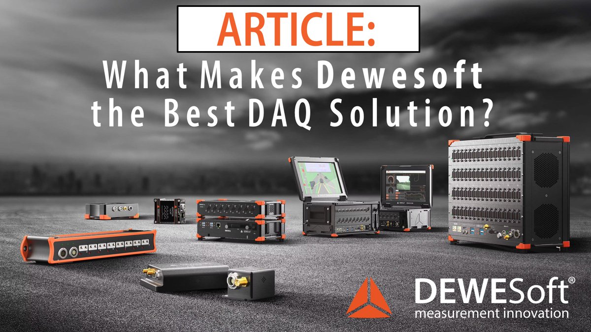 Dewesoft (@dewesoft) on Twitter photo Dewesoft has emerged as a global #DAQ leader. But what truly sets Dewesoft data acquisition systems apart? Let's find out!
dewesoft.com/blog/what-make… 
#WeAreDewesoft #testing #measurement #DAQ Dewesoft has emerged as a global #DAQ leader. But what truly sets Dewesoft data acquisition systems apart? Let's find out!
dewesoft.com/blog/what-make… 
#WeAreDewesoft #testing #measurement #DAQ
