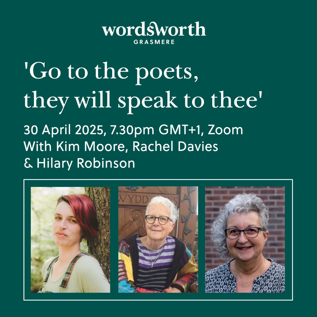 WordsworthGras's tweet photo. Our April #GoToThePoets online event features Rachel Davies and @Hilro1 reading from their joint collection of poems An Altogether Different Place (Beautiful Dragons Collaborations, 2024). 
Tickets: https://t.co/cNptSWCL6v https://t.co/k1BqJB7Xj1