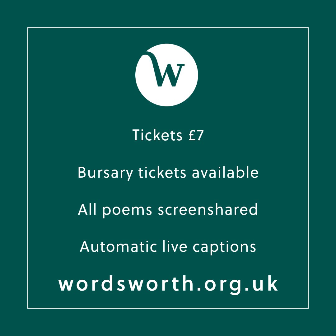 Wordsworth Grasmere (@wordsworthgras) on Twitter photo Our April #GoToThePoets online event features Rachel Davies and <a href="/Hilro1/">Hilary Robinson</a> reading from their joint collection of poems An Altogether Different Place (Beautiful Dragons Collaborations, 2024).
Tickets: bit.ly/3CVdAkX Our April #GoToThePoets online event features Rachel Davies and <a href="/Hilro1/">Hilary Robinson</a> reading from their joint collection of poems An Altogether Different Place (Beautiful Dragons Collaborations, 2024).
Tickets: bit.ly/3CVdAkX