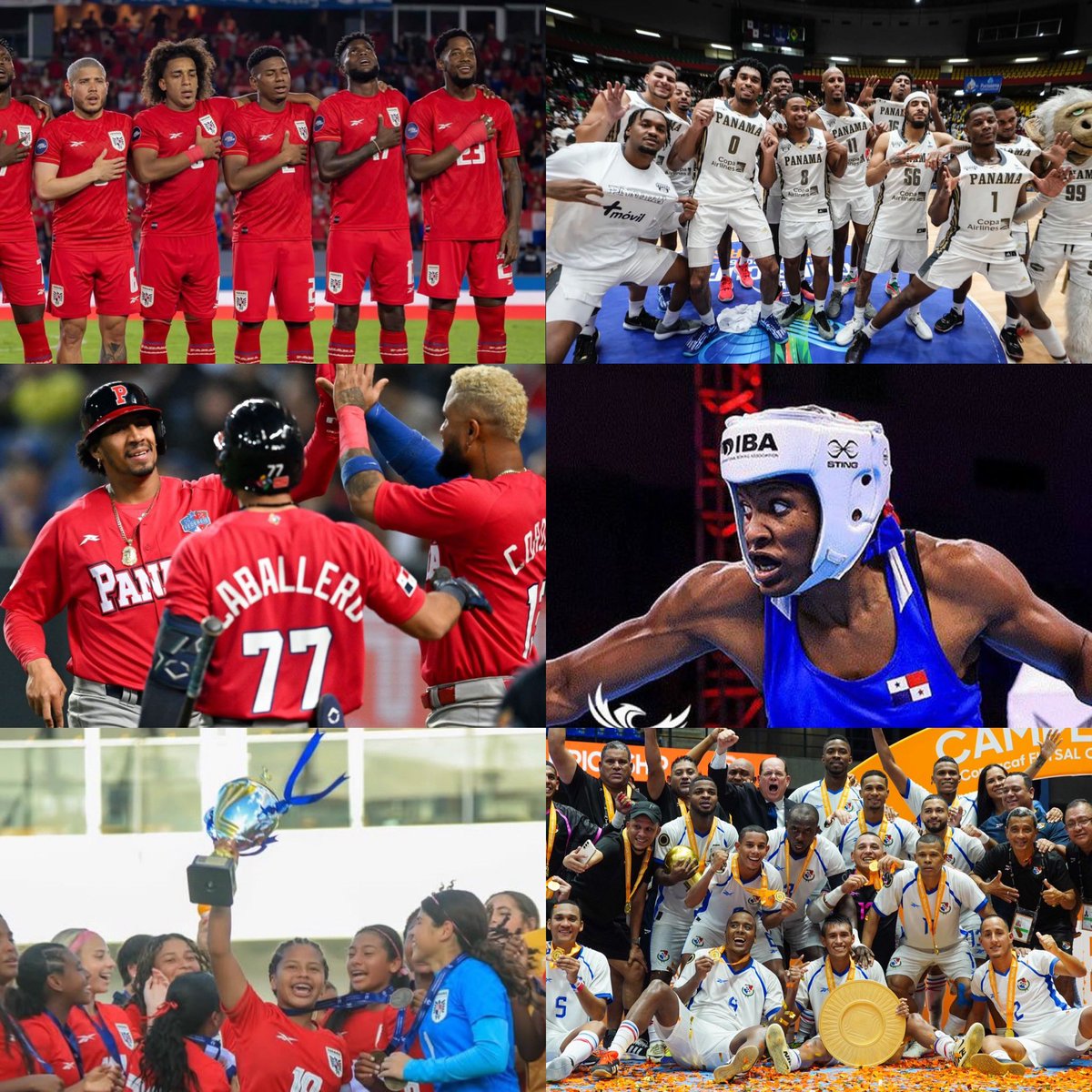 Panamá 🇵🇦, el único país de Centroamérica capaz de tener hoy, atletas y equipos competitivos en muchas disciplinas y con resultados positivos.

Casi que rogamos infraestructuras y sin ellas, son capaces de ser mejores que el resto.