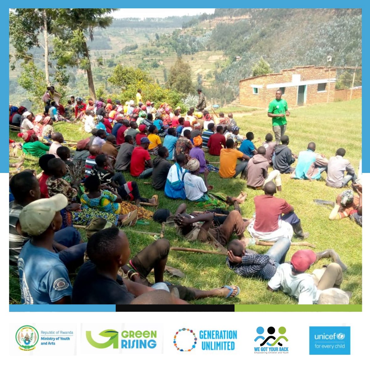 WGYB_NGO's tweet photo. The right choice is to engage in activities that bring sustainable transformation to all generations. With our #GreenRising Ambassador, we are showcasing the right choice we made by taking climate action and empowering our communities with climate action skills.#GreenRisingRwanda https://t.co/OB2jXaNaH8