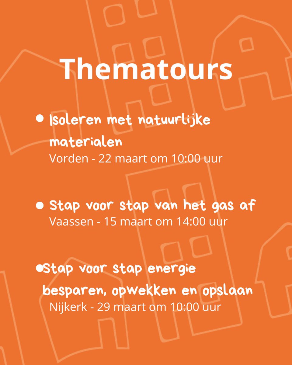 Nationale Duurzame Huizen Route tweet media