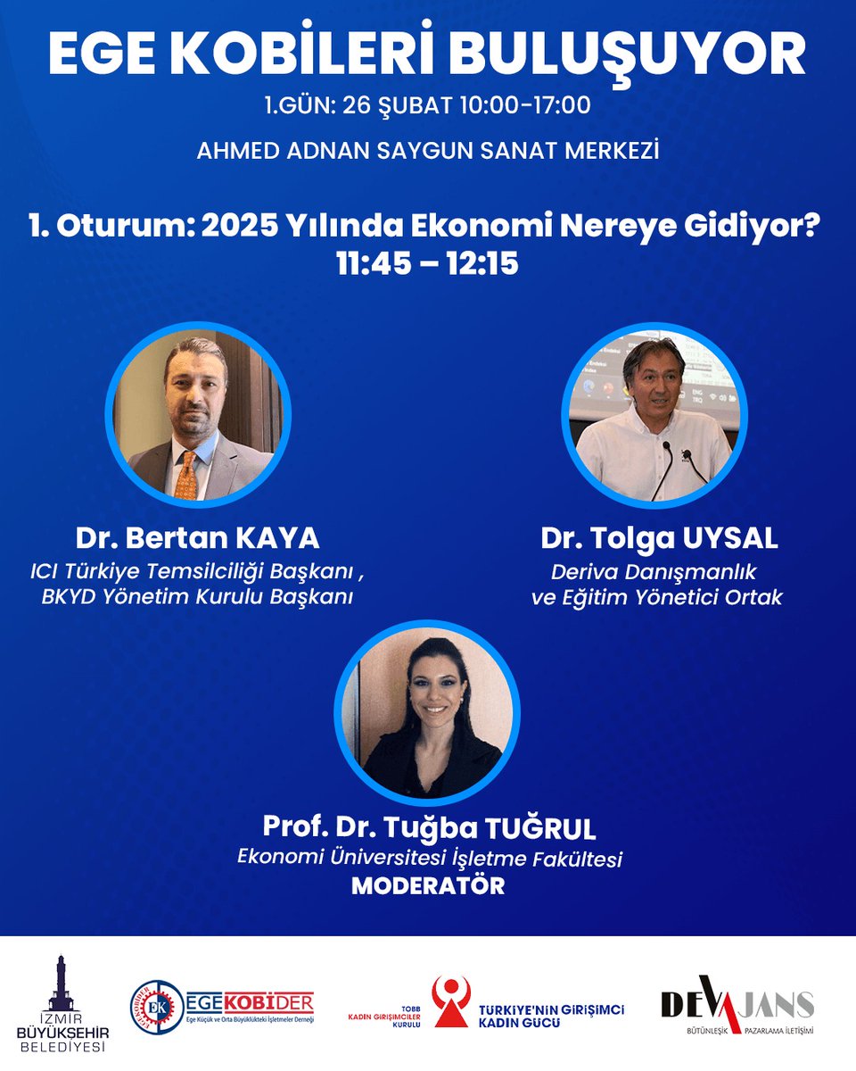 Yarın İzmir'de Kobilerle birlikteyiz. 
<a href="/egekobider/">EGEKOBİDER</a> <a href="/tobb_kgk/">TOBB Kadın Girişimciler Kurulu</a>