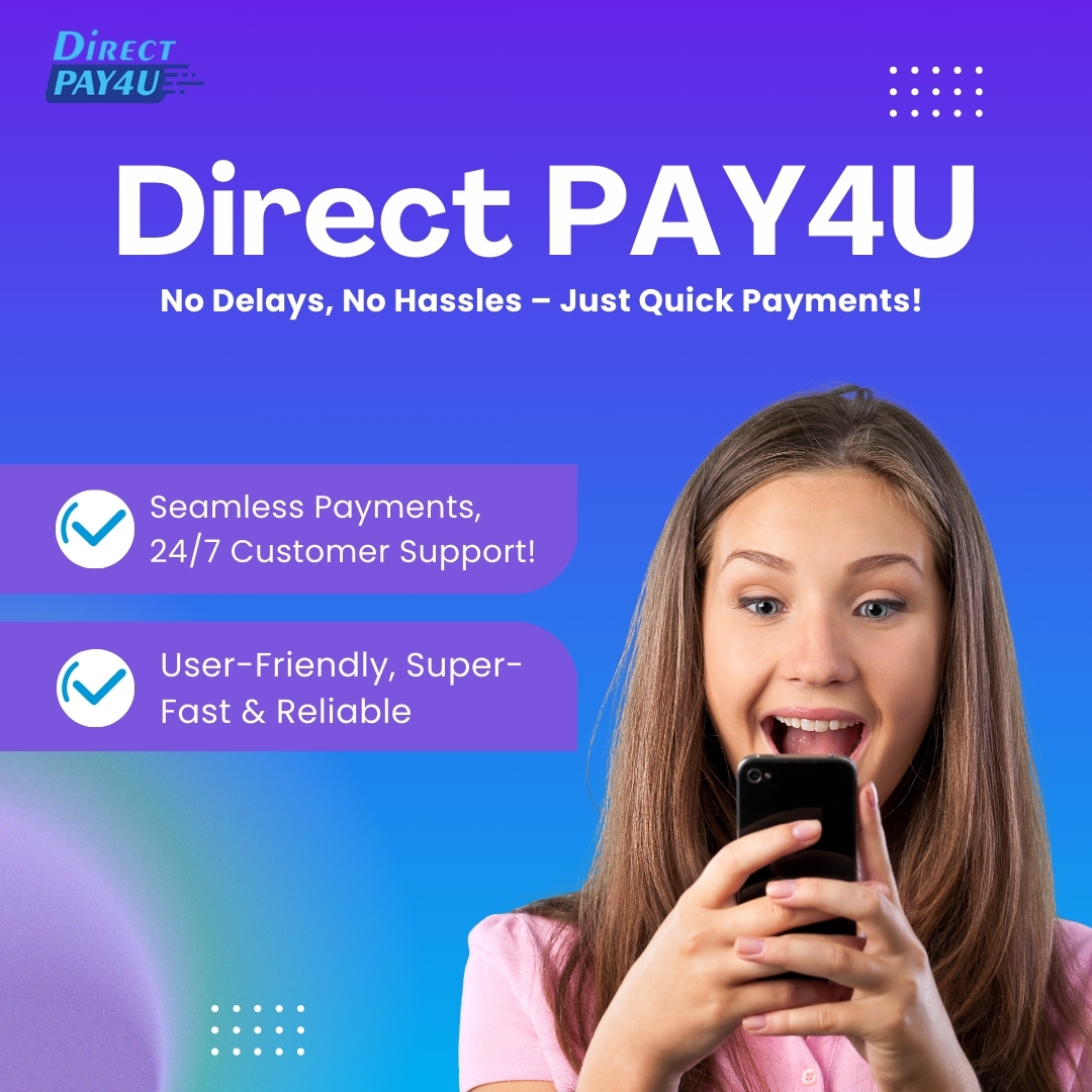 directpay4you's tweet photo. 🚀 No Delays, No Hassles – Just Quick Payments! 💸📲

Enjoy seamless payments with 24/7 support and a super-fast, user-friendly experience! ✅💯

💙 Switch to Direct PAY4U today!

#DirectPAY4U #FastPayments #SeamlessTransactions #StayAhead #SmartPayments https://t.co/T9ORX9dkVN