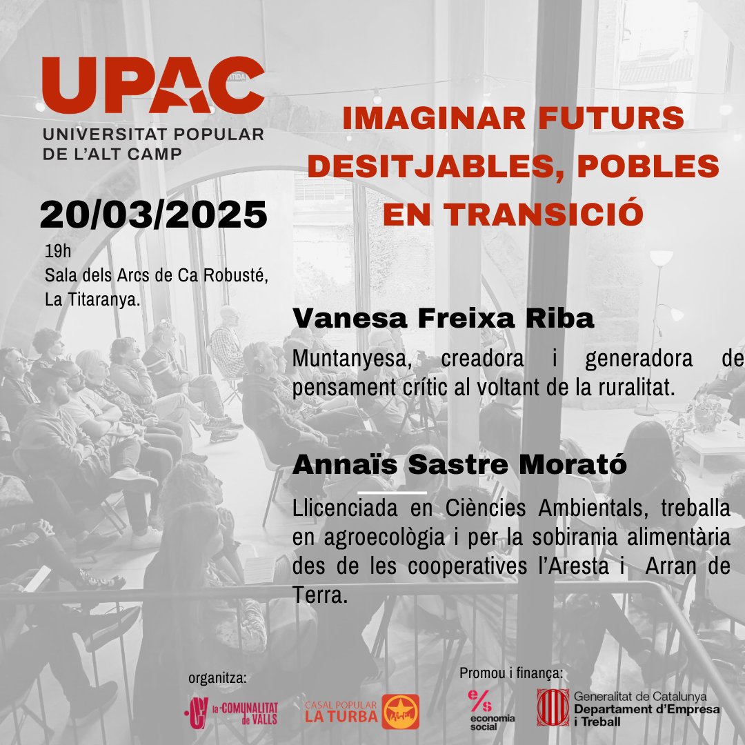 Universitat Popular de l'Alt Camp tweet media