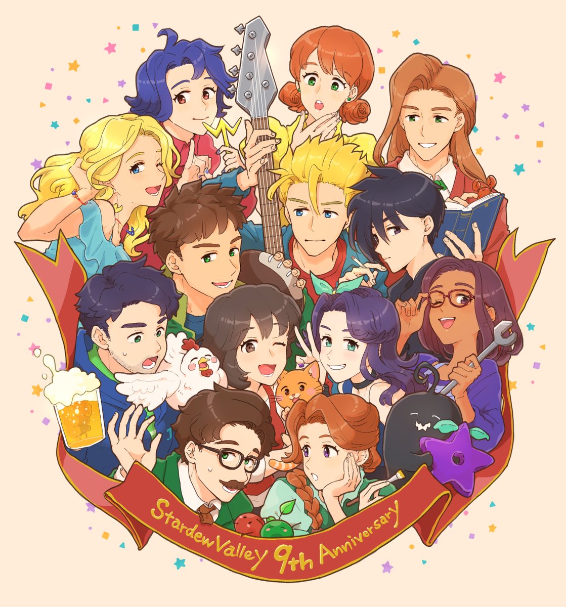 🎉StardewValley９周年おめでとうございます！🎊