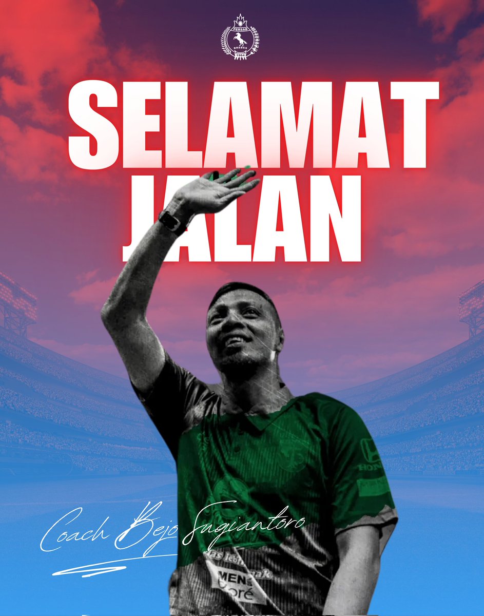 Turut berduka cita atas meninggalnya Legenda Timnas Indonesia dari Persebaya Surabaya, Coach Bejo Sugiantoro. Semoga almarhum husnul khatimah. Aamiin 🤲🏻🙏🏻

#rip #bejosugiantoro #legendatimnasindonesia