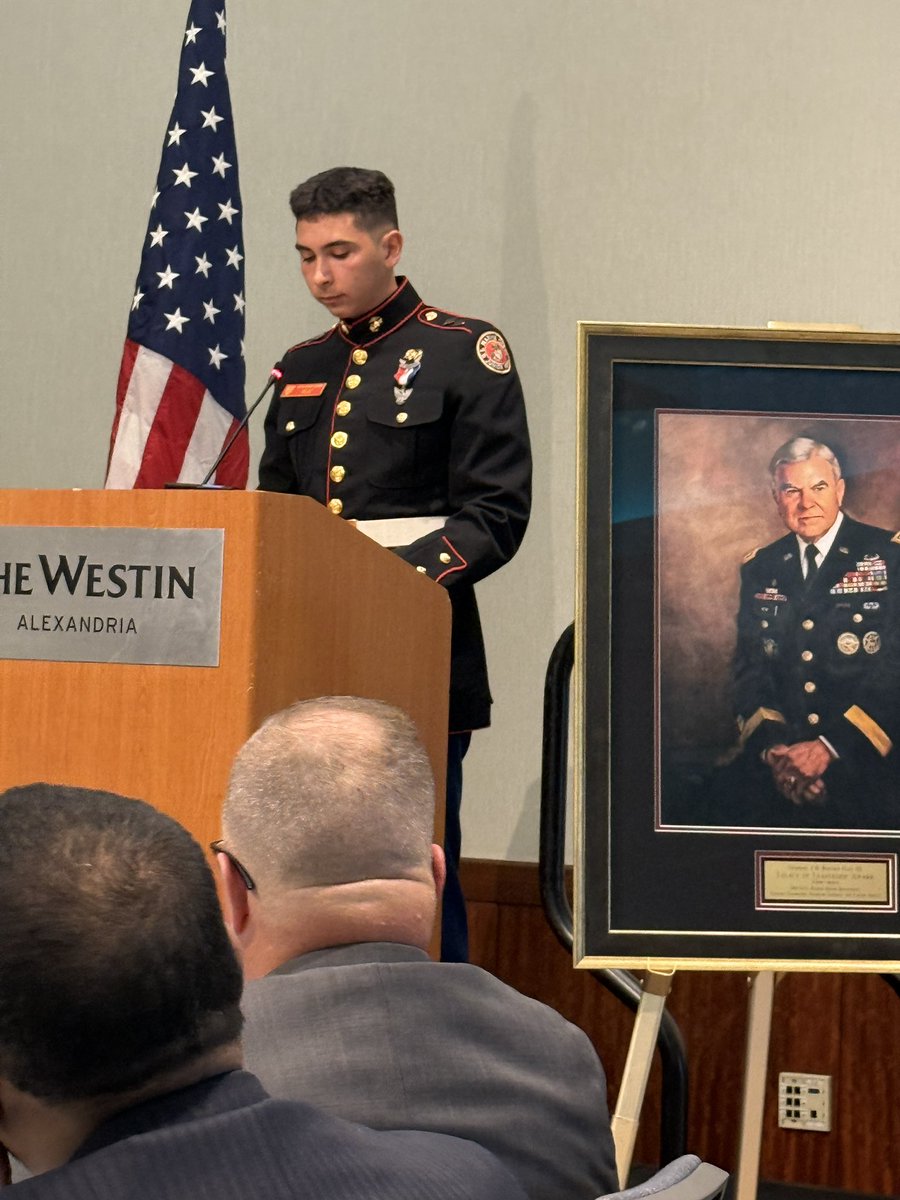 CharacterIsKey's tweet image. Monday evening’s Award’s Banquet recognized the best of the best!  Military Colleges and Schools cadets are amazing young men and women who will bring positive change to their communities, our nation, and the world.